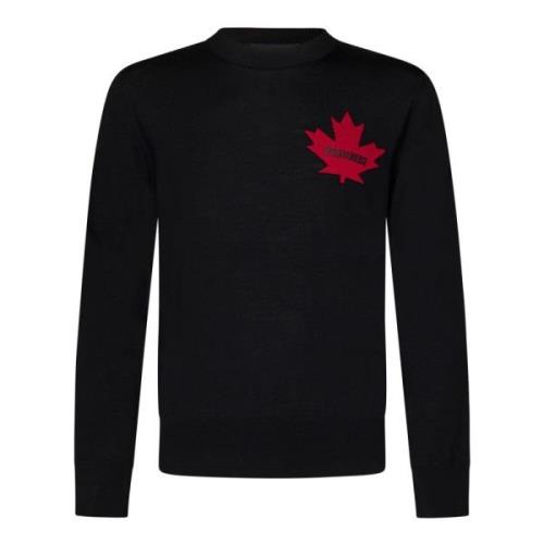 Sort Leaf Crewneck Sweater AW24