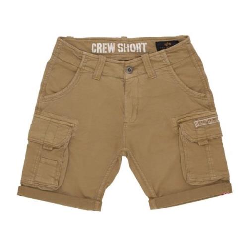 Cargo Shorts med opsmøgede bund