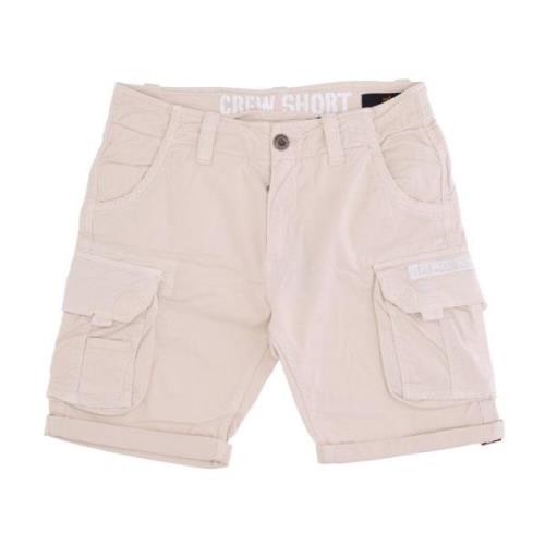 Cargo Shorts Jet Stream White