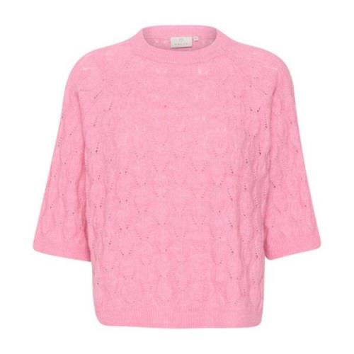 Rosebloom Melange Strik Pullover Sweater