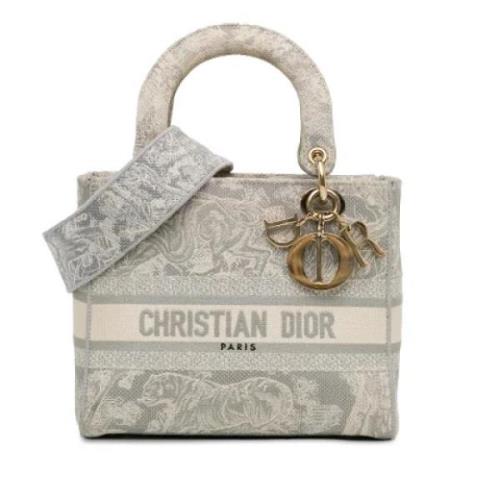 Pre-owned Canvas dior-tasker