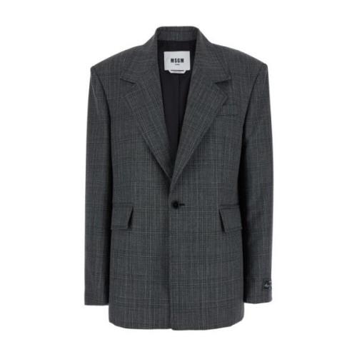 Elegant Wool Jacket in Grey