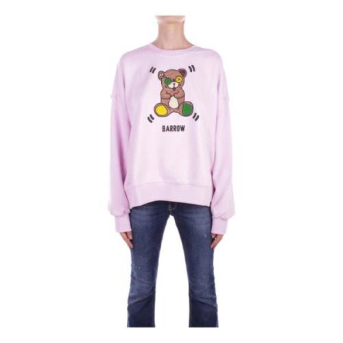 Pink Logo Front Sweater