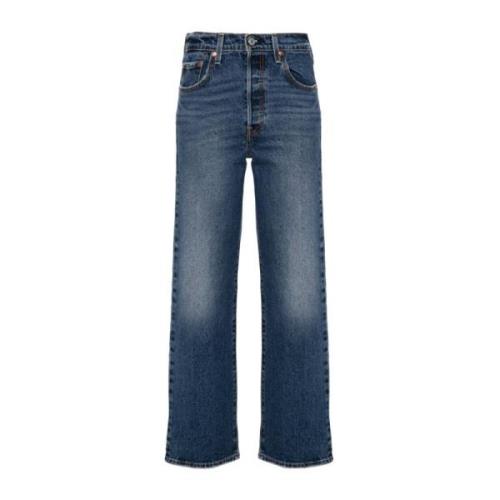 Indigo Blå Denim Jeans