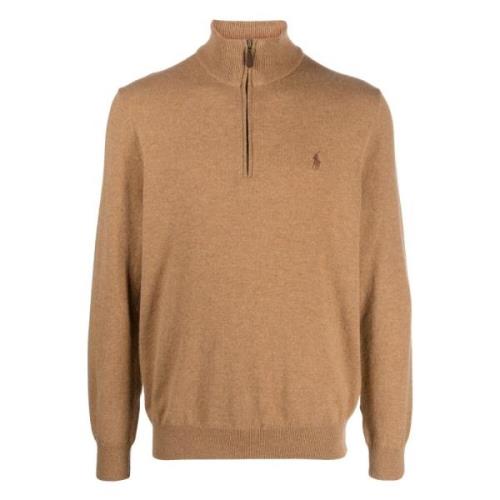 Latte Brown Heather Pullover Sweater