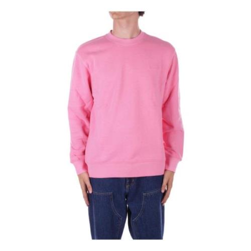 Pink Logo Front Sweater