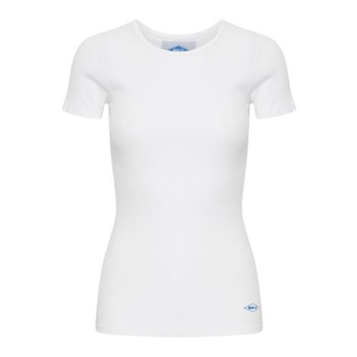 Sporty T-shirt Top Blanc De Blanc