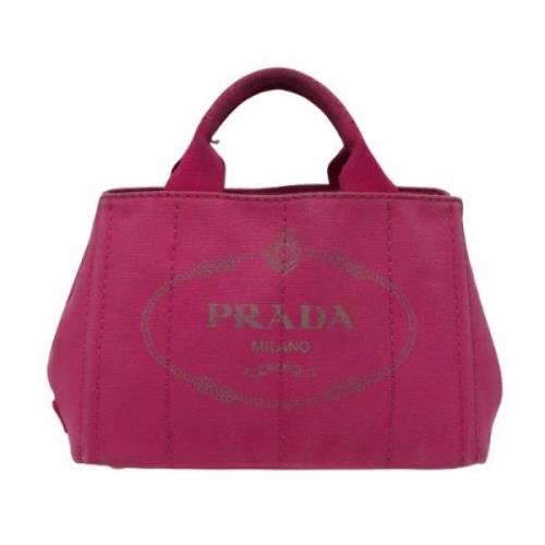 Pre-owned Canvas prada-tasker