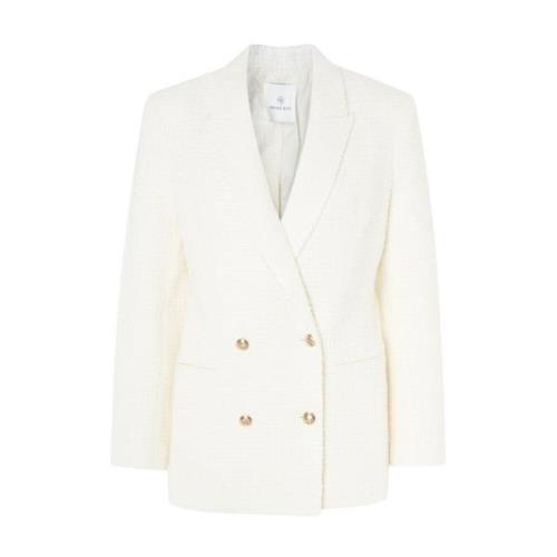 Ivory Jasmine Blazer Klassisk Stil