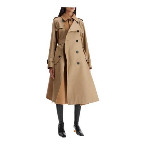 Hybrid Trench Coat i Gabardine