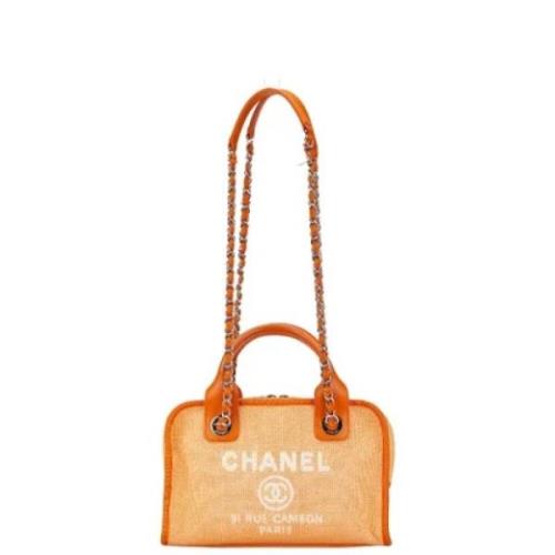 Pre-owned Canvas chanel-tasker