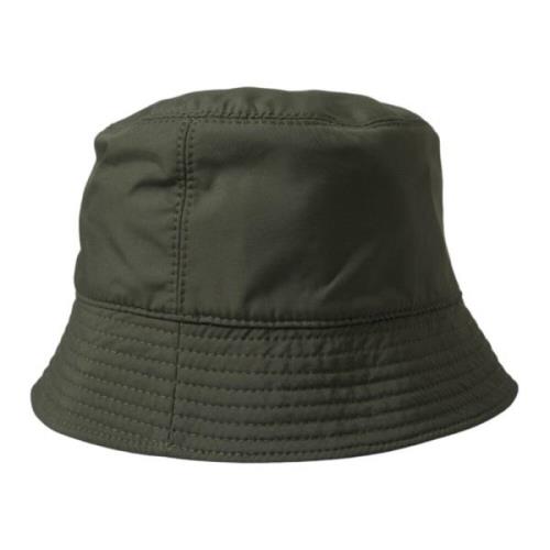 Army Green Polyester Bucket Hat Mænd