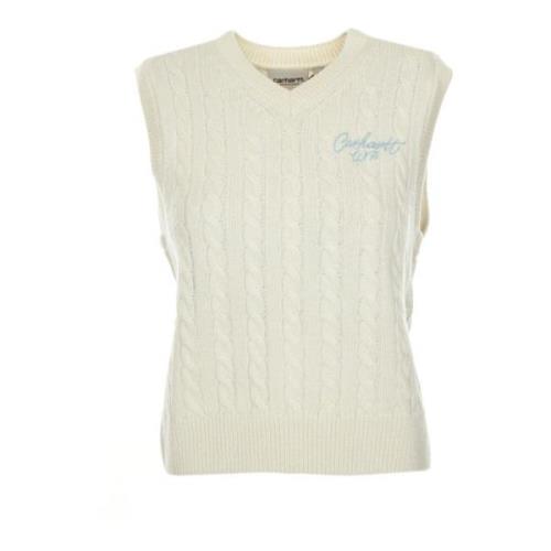 V-Neck Signature Vest Sweater