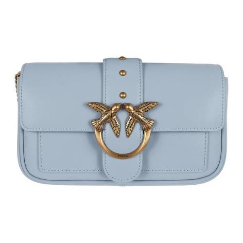 Blå Crossbody Taske Love Birds