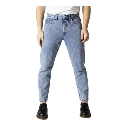 Blå Lynlås/Knap Lukning Herre Jeans