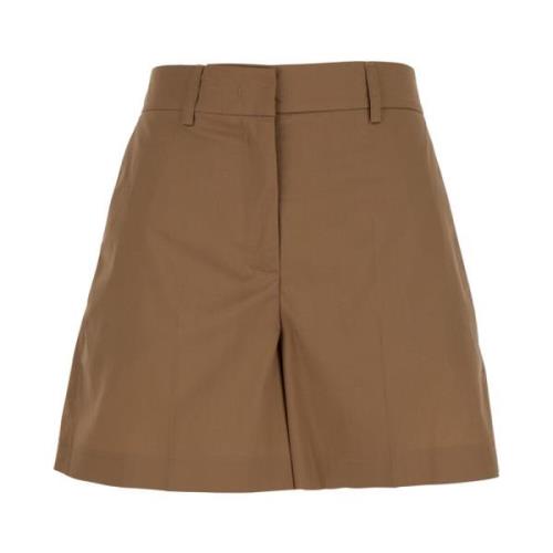 Beige Bomuld Shorts