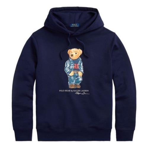 Navy Denim Bear Sweatshirt