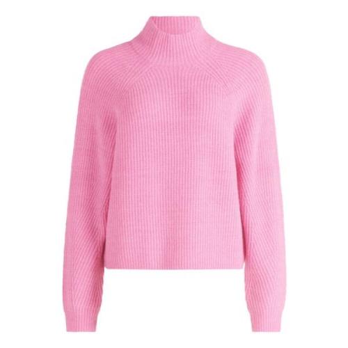 Chunky Strik Høj Hals Sweater