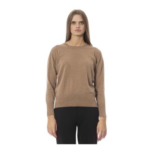 Langærmet Crewneck Monogram Sweater