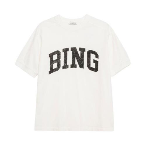 Boxy Fit Tee med BING Print