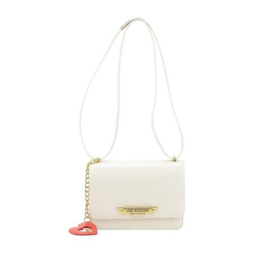 Beige Syntetisk Dame Crossbody Taske