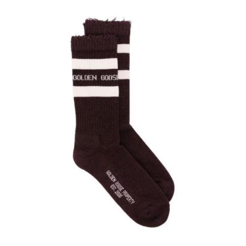 Logo Intarsia Stripe Ribbed Ankle-length Undertøj