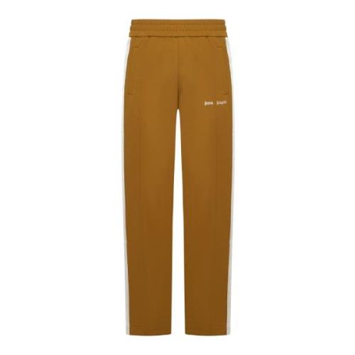 Gyldenbrune Track Pants med Striber