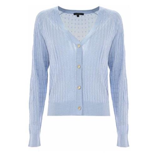 Elegant Cable Strik Cardigan