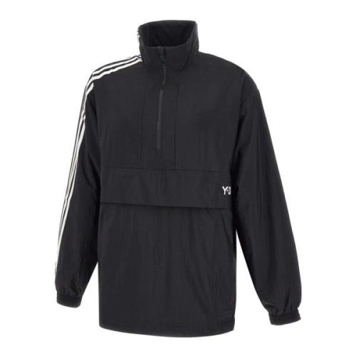 Sort Windbreaker Jakke