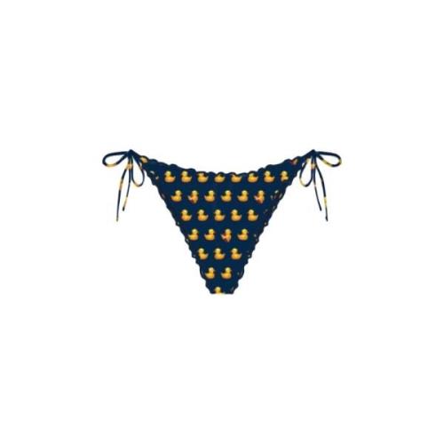 Brasiliansk Duck Print Bikini Bund