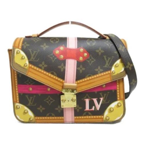 Pre-owned Coated canvas louis-vuitton-tasker