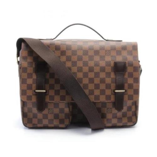 Pre-owned Coated canvas louis-vuitton-tasker