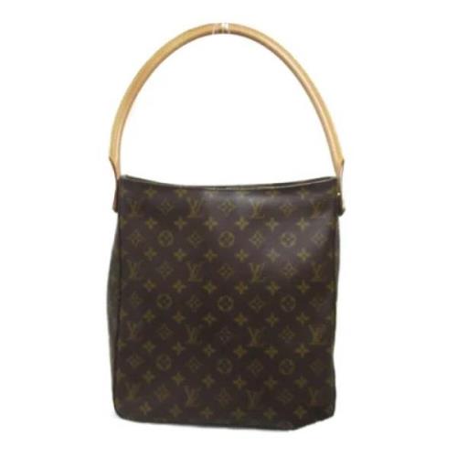 Pre-owned Coated canvas louis-vuitton-tasker