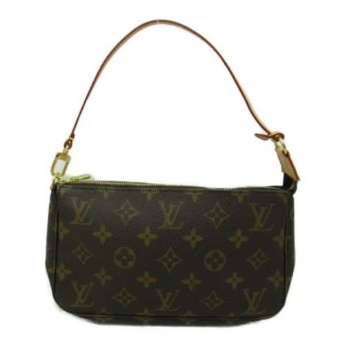 Pre-owned Coated canvas louis-vuitton-tasker