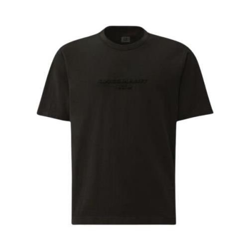 Præget Logo Kortærmet T-Shirt