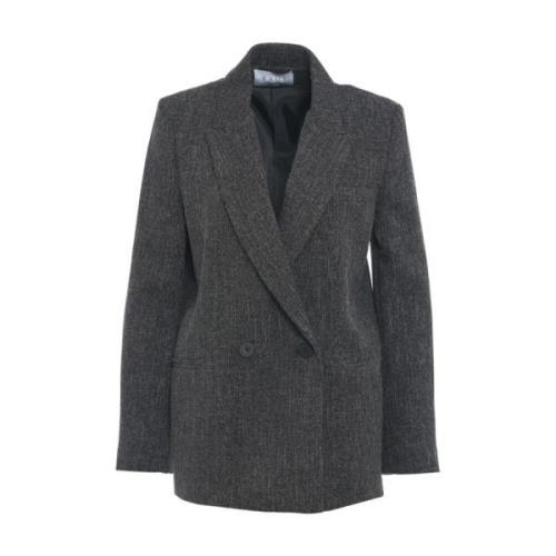 Sort Blazer AW24 Dametøj