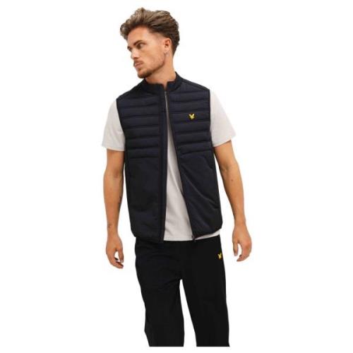 Hybrid Double Baffle Bodywarmer Mænd Sort