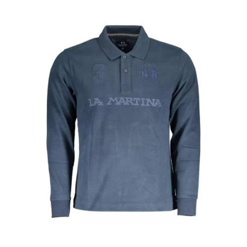 Elegant langærmet polo shirt