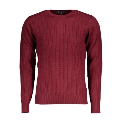 Broderet Crew Neck Sweater