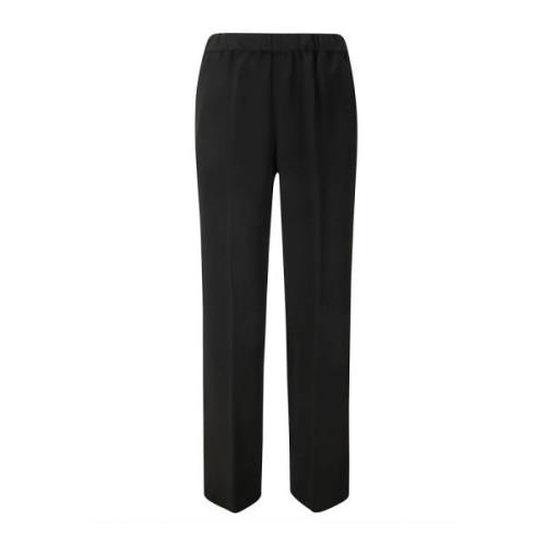 Straight Leg Trousers with Vents