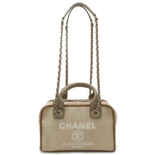 Pre-owned Canvas chanel-tasker