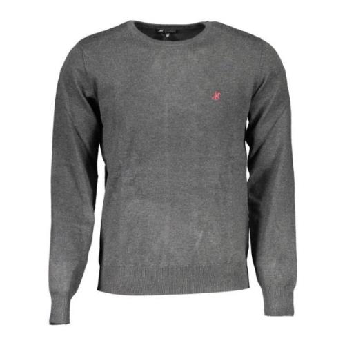 Broderet Langærmet Sweater