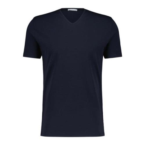 Bomuld Blandet V-Hals T-Shirt