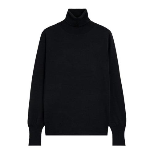 Sort Merinould Turtleneck Sweater