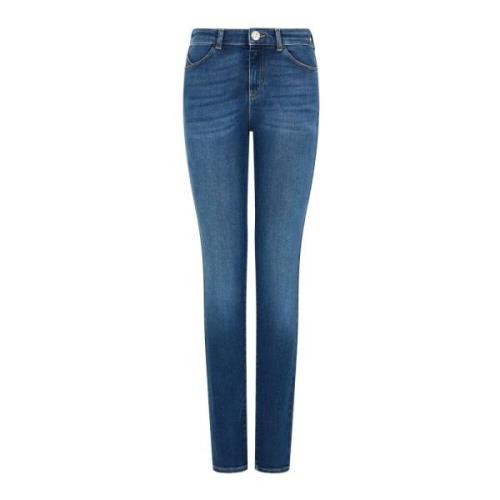 Højtaljede Skinny Jeans