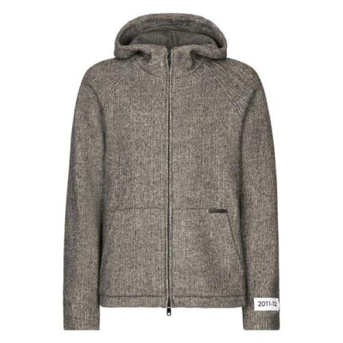 Zip Jacket Melange Gray