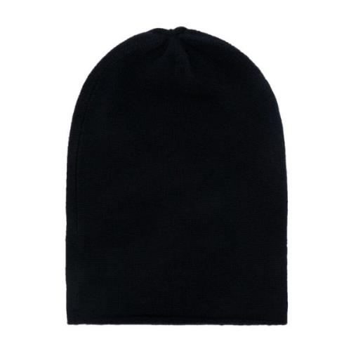 Fladstrikket Beanie Hat