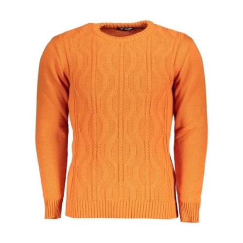 Stilfuld Crew Neck Sweater med Kontrast