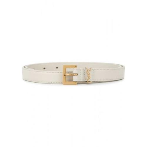 Monogram Square-Buckle Smalt Bælte