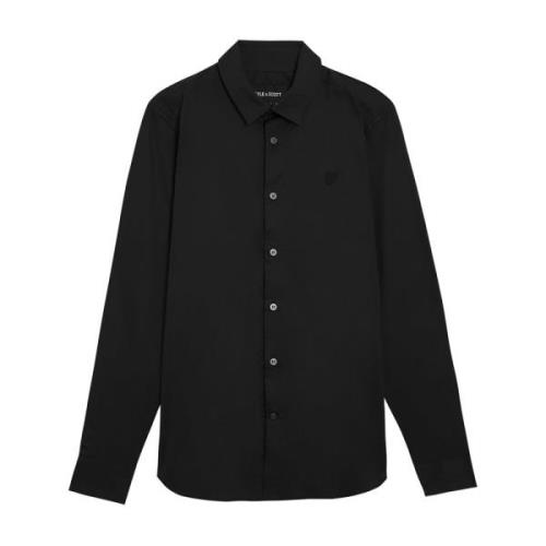 Slim Fit Poplin Skjorte